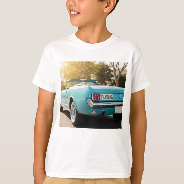Camiseta my other car is an unicorn t-shirt (Anverso)