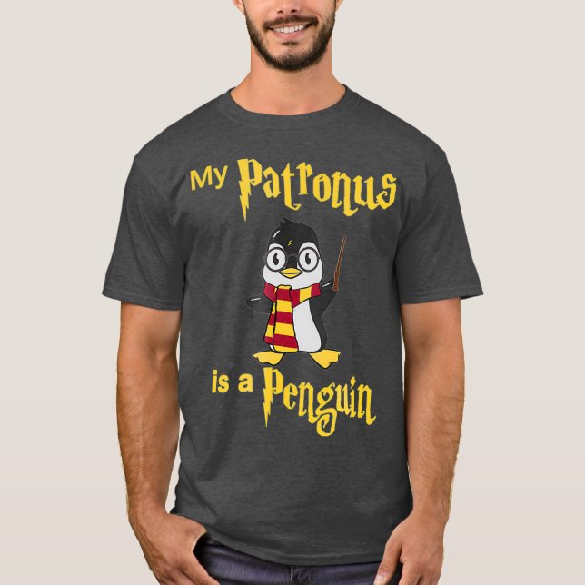 Camiseta My Patronus is a Penguin  For Wizarding Fans (Anverso)