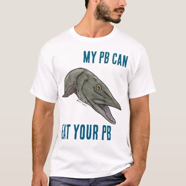 Camiseta “MY PB CAN EAT YOUR PB” Musky shirt (Anverso)