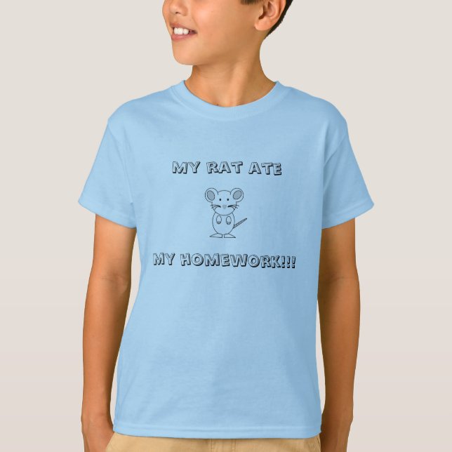 Camiseta My Rat (Anverso)
