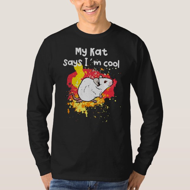 Camiseta My Rat dice que soy Guay (Anverso)