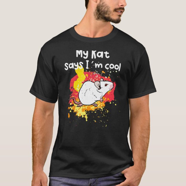 Camiseta My Rat dice que soy Guay (Anverso)