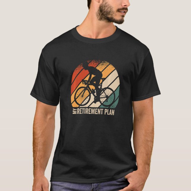 Camiseta My Retirement Plan Cycologist Biking Cycling Racin (Anverso)