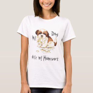 Camiseta My Shih Tzu Ate my Homework