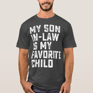 Camiseta My SonInLaw Is My Favorite Child Retro Wedding New