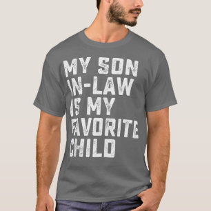 Camiseta My SonInLaw Is My Favorite Child Retro Wedding New