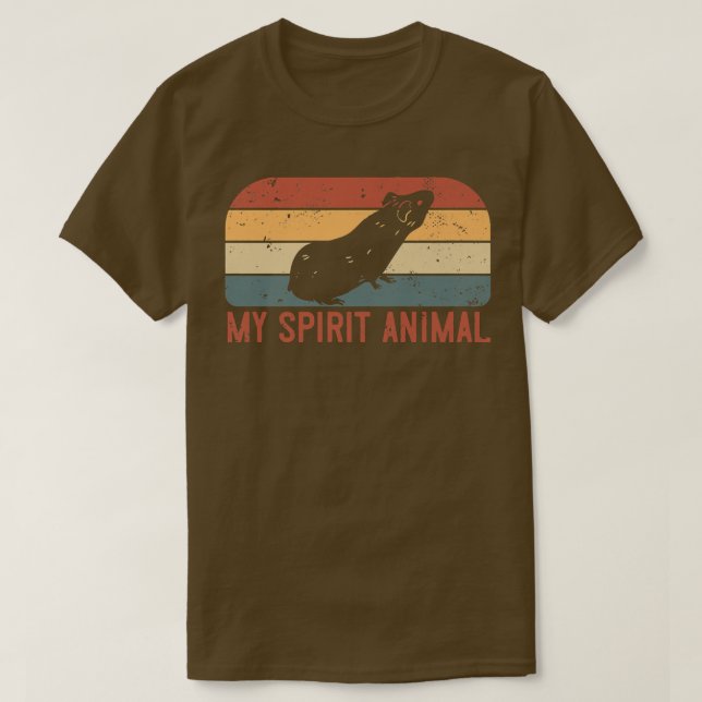Camiseta My Spirit Animal Is A Guinea Pig Premium  (Diseño del anverso)