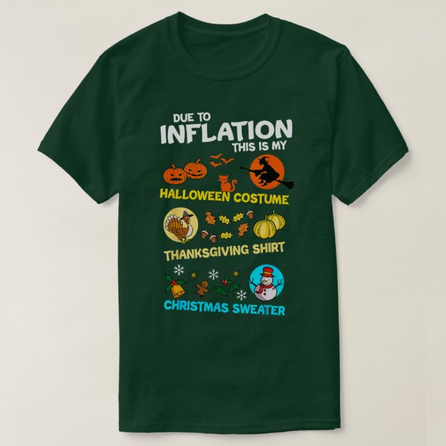 Camiseta My Spooky Halloween Thankending Navidades Co (Diseño del anverso)