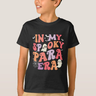 Camiseta My Spooky Para Era Halloween Retro Groovy Ghost Pa