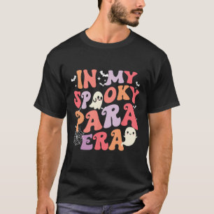 Camiseta My Spooky Para Era Halloween Retro Groovy Ghost Pa
