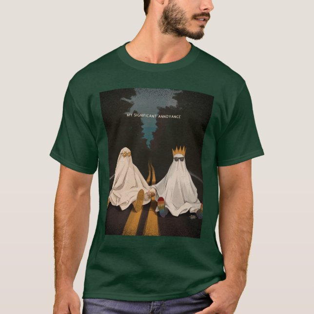 Camiseta My spooky significant annoyance and the ghost phot (Anverso)