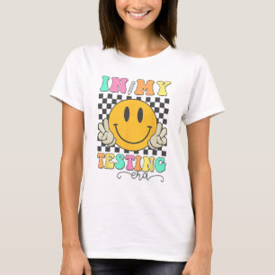 Camiseta My Testing Era Rock the Test Day Smile Hip