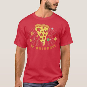 Camiseta My Universe I Love Pizza Funny Galay 10982483