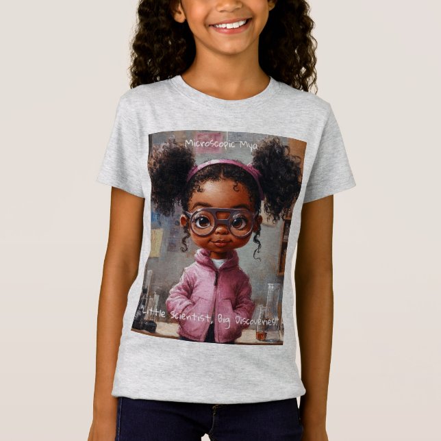 Camiseta Mya microscópica (Anverso)