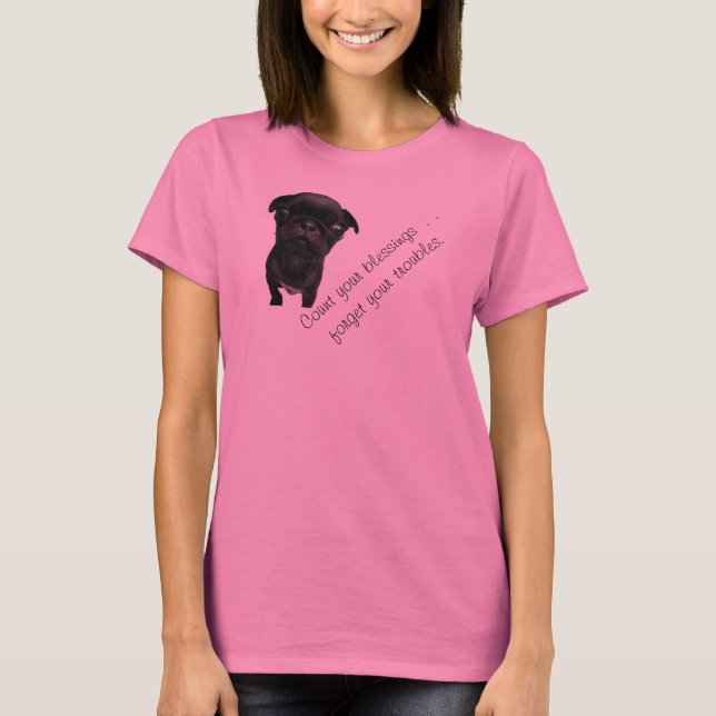 Camiseta Mya Might - Cuenta tus bendiciones (Anverso)