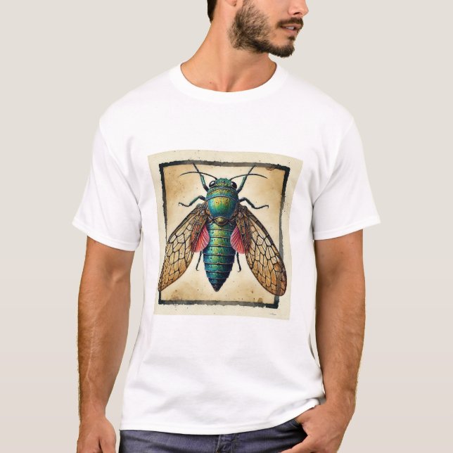 Camiseta Myagrus insect 130924IREF212 - Watercolor (Anverso)