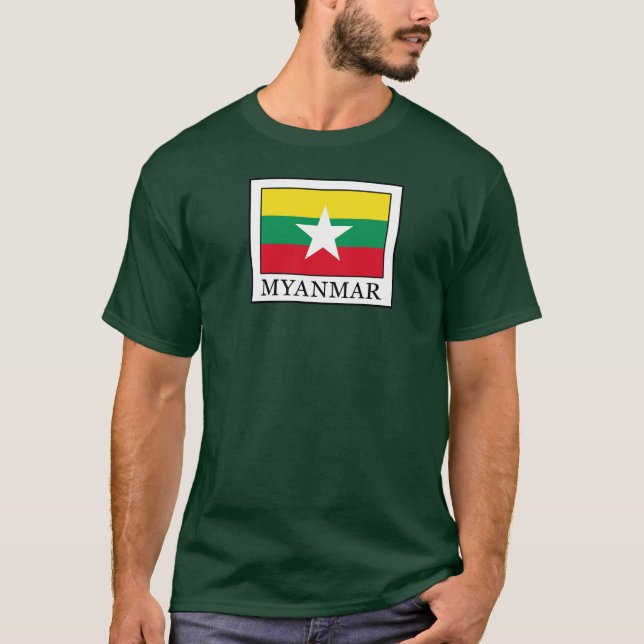 Camiseta Myanmar (Anverso)