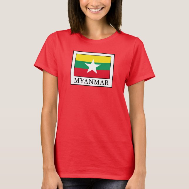 Camiseta Myanmar (Anverso)