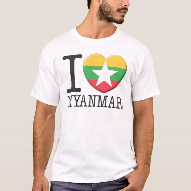 Camiseta Myanmar (Anverso)