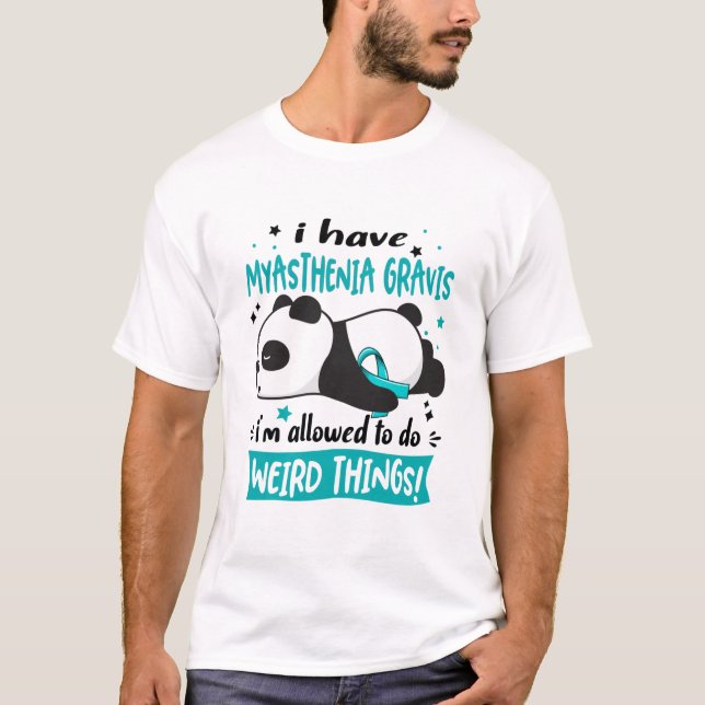 Camiseta Myasthenia Gravis Awareness Month Ribbon Gifts (Anverso)