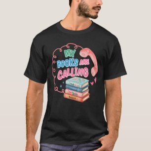 Camiseta Mybooks llama a un lector de lectura de amor