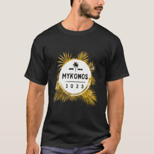 Camiseta Mykonos 2023 Equipo de viajes Grecia Tour Vacation