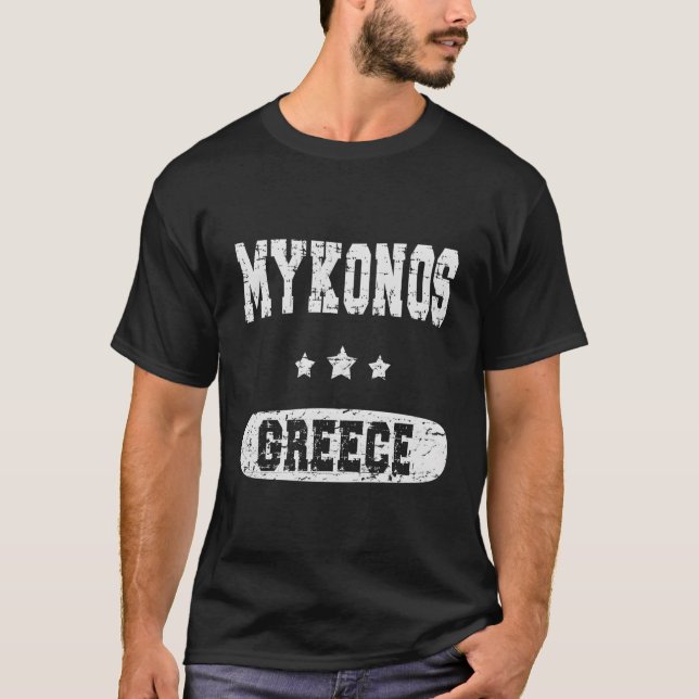 Camiseta Mykonos Grecia (Anverso)