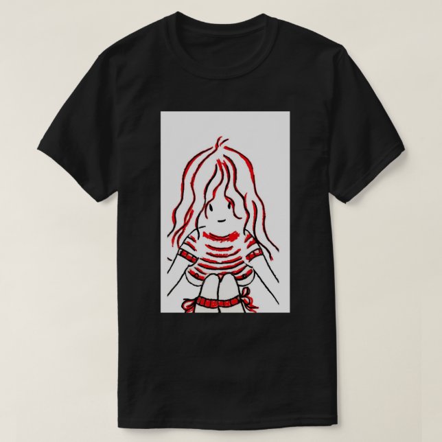 Camiseta MYLENE FARMER DIBUJANDO Estuche Samsung Galaxy Pho (Diseño del anverso)