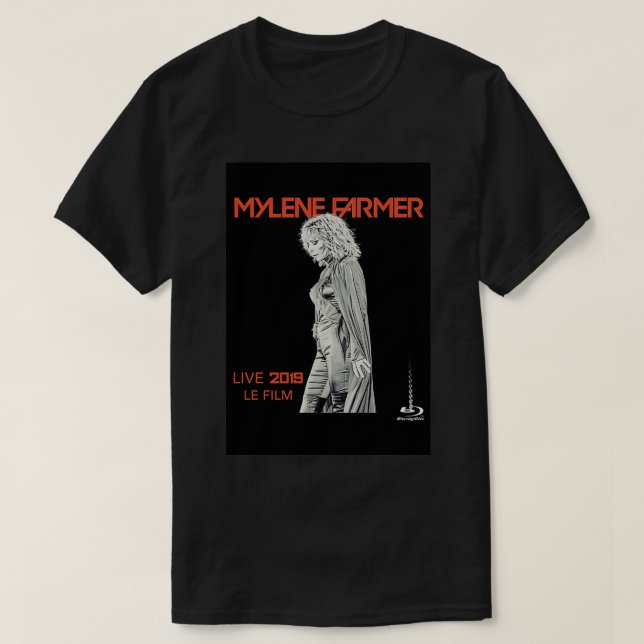 Camiseta Mylne Farmer Live 2019 (Diseño del anverso)