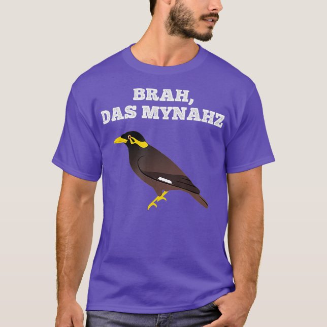 Camiseta Mynah Bird Pidgin Hawaii Cita de argot (Anverso)
