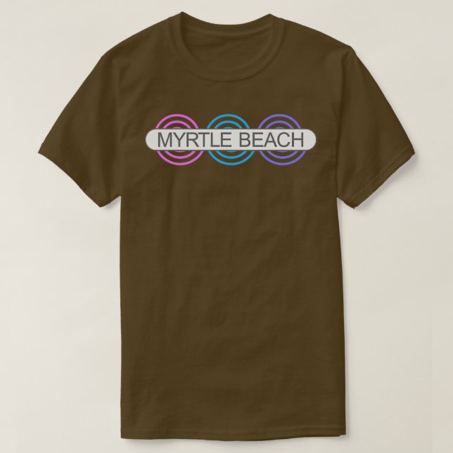 Camiseta Myrtle Beach 9 (Diseño del anverso)