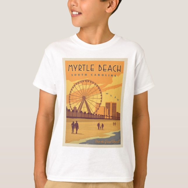 Camiseta Myrtle Beach | Carolina del sur (Anverso)