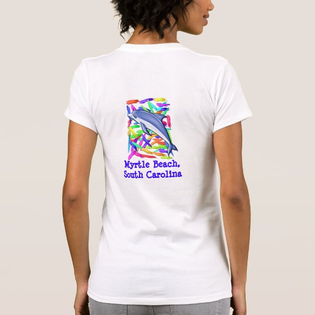 Camiseta Myrtle Beach, Carolina del Sur (Reverso)