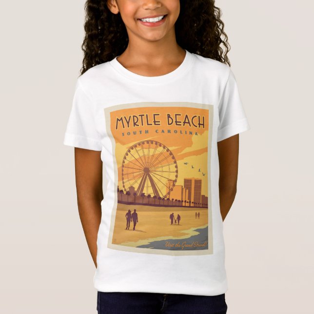 Camiseta Myrtle Beach | Carolina del sur (Anverso)