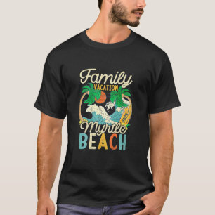 Camiseta Myrtle Beach Family Vacation 2023 Coincidencia Ret