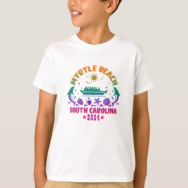 Camiseta Myrtle Beach Magic - South Carolina Adventures (Anverso)