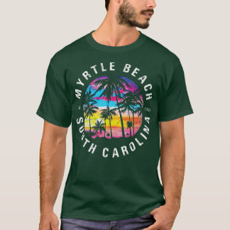 Camiseta Myrtle Beach SC Palm Tree
