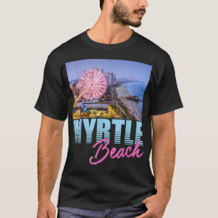 Camiseta Myrtle Beach Skywheel Ferris Wheel Cute Love South