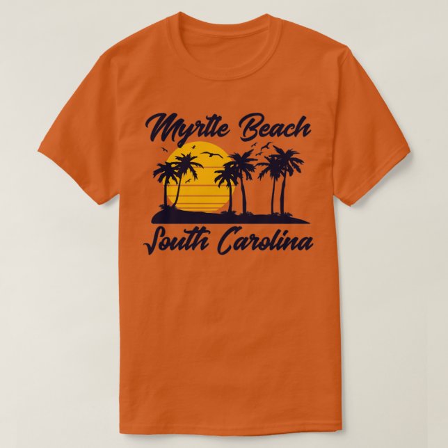Camiseta Myrtle Beach South Carolina (Diseño del anverso)