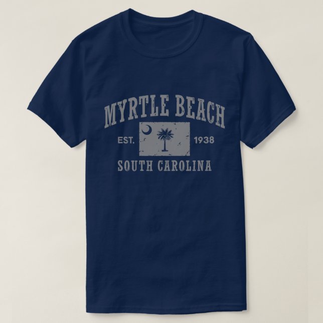 Camiseta Myrtle Beach South Carolina (Diseño del anverso)