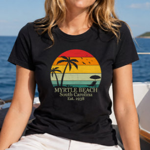 Camiseta Myrtle Beach South Carolina Antiguo