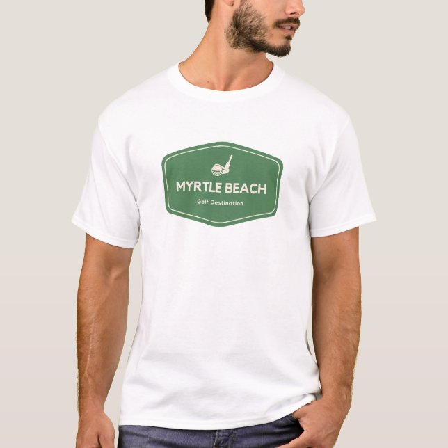 Camiseta Myrtle Beach South Carolina Golf Destination (Anverso)