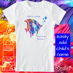 Camiseta Myrtle Beach South Carolina Sunfish con nombre