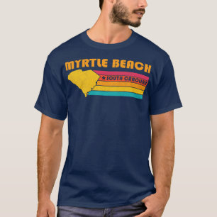 Camiseta Myrtle Beach South olina Vintage Molestias Souven