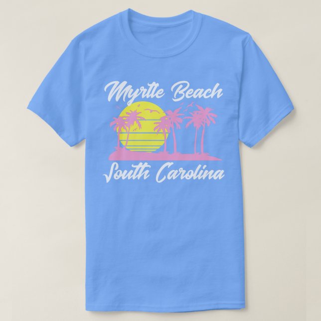 Camiseta Myrtle Beach South olina White (Diseño del anverso)