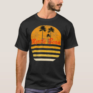 Camiseta Myrtle Beach Vintage Retro 70 Throwback Surf