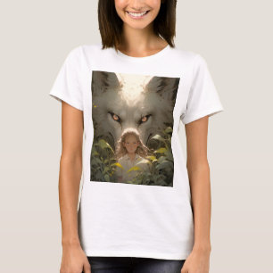 Camiseta Mysasy Wolf Guardian Anime