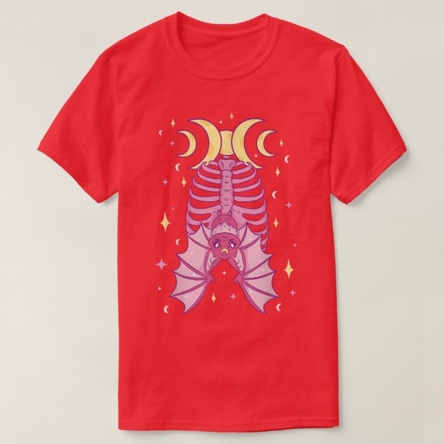 Camiseta Mysitch Bat Magic Night Halloween  (Diseño del anverso)