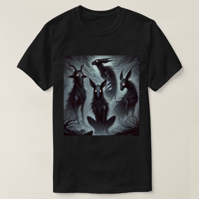 Camiseta Mysterious Pooka Spirit T-Shirt – (Diseño del anverso)