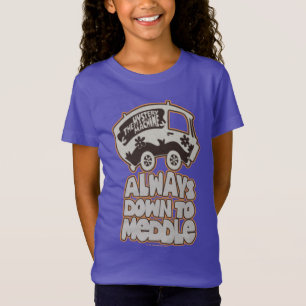 Camiseta Mystery Machine "Always Down To Meddle"